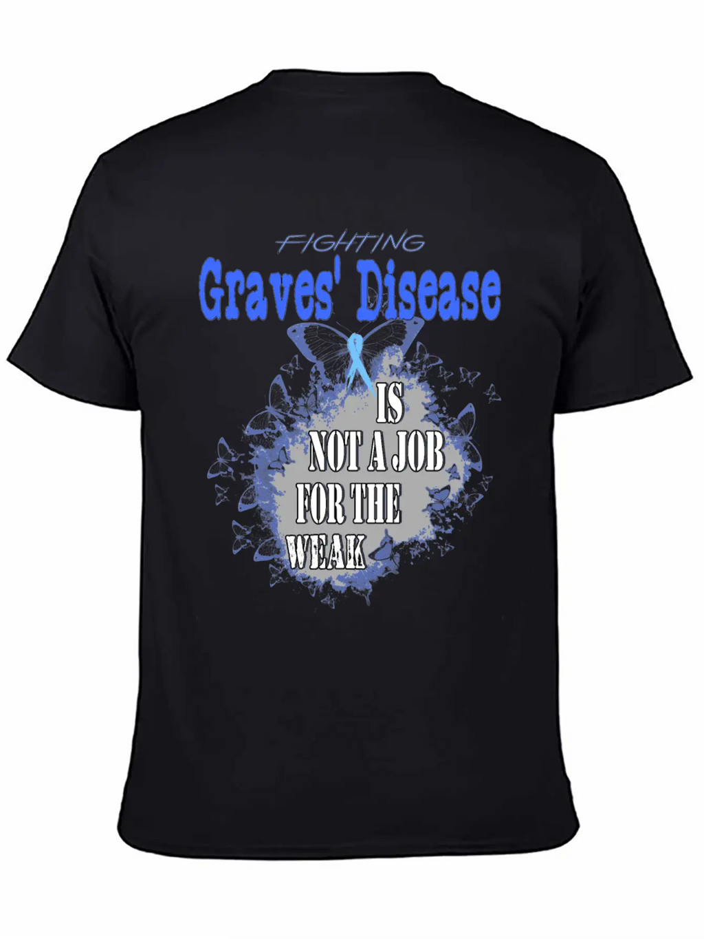 Graves Disease Awareness Unisex Casual T-Shirt – Clean Design For Daily Comfort
