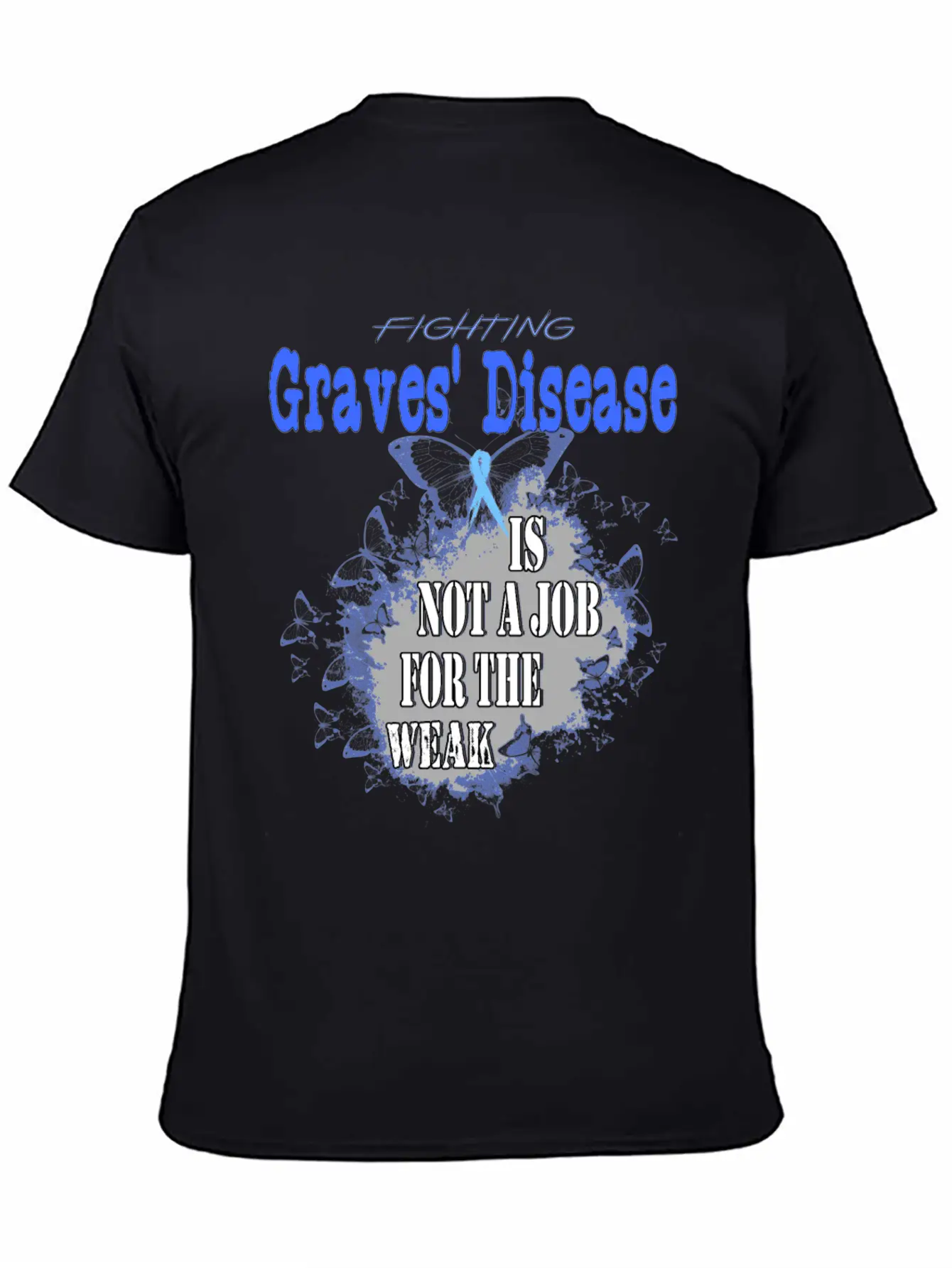 Graves Disease Awareness Unisex Casual T-Shirt – Clean Design For Daily Comfort