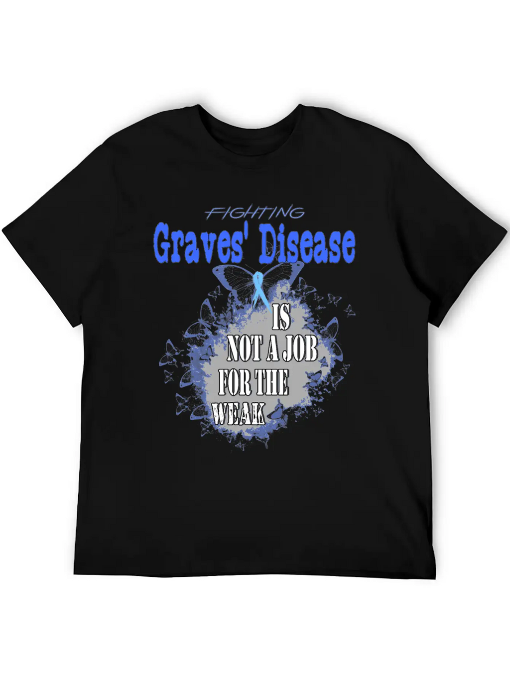 Graves Disease Awareness Unisex Casual T-Shirt – Clean Design For Daily Comfort