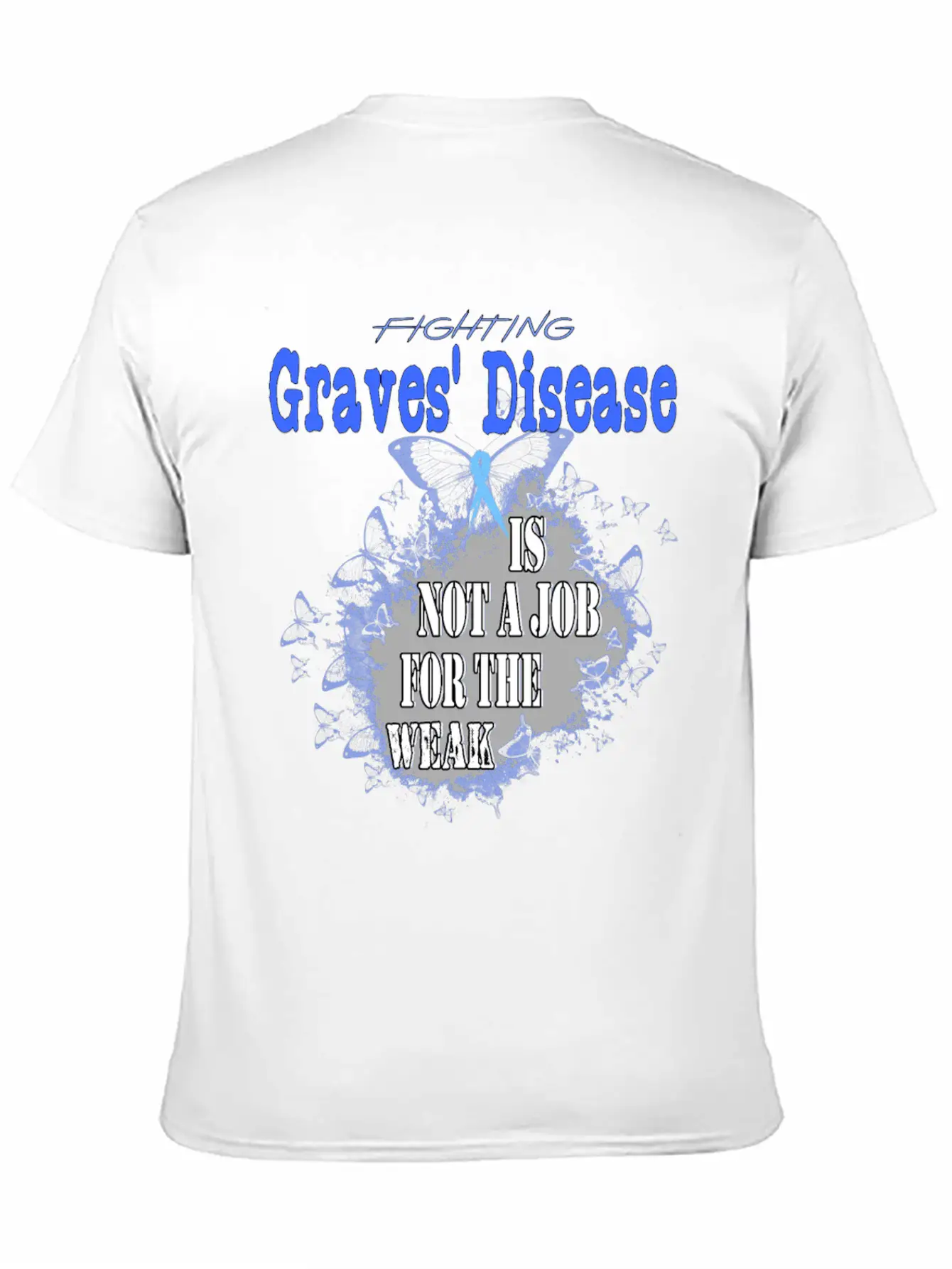 Graves Disease Awareness Unisex Casual T-Shirt – Clean Design For Daily Comfort