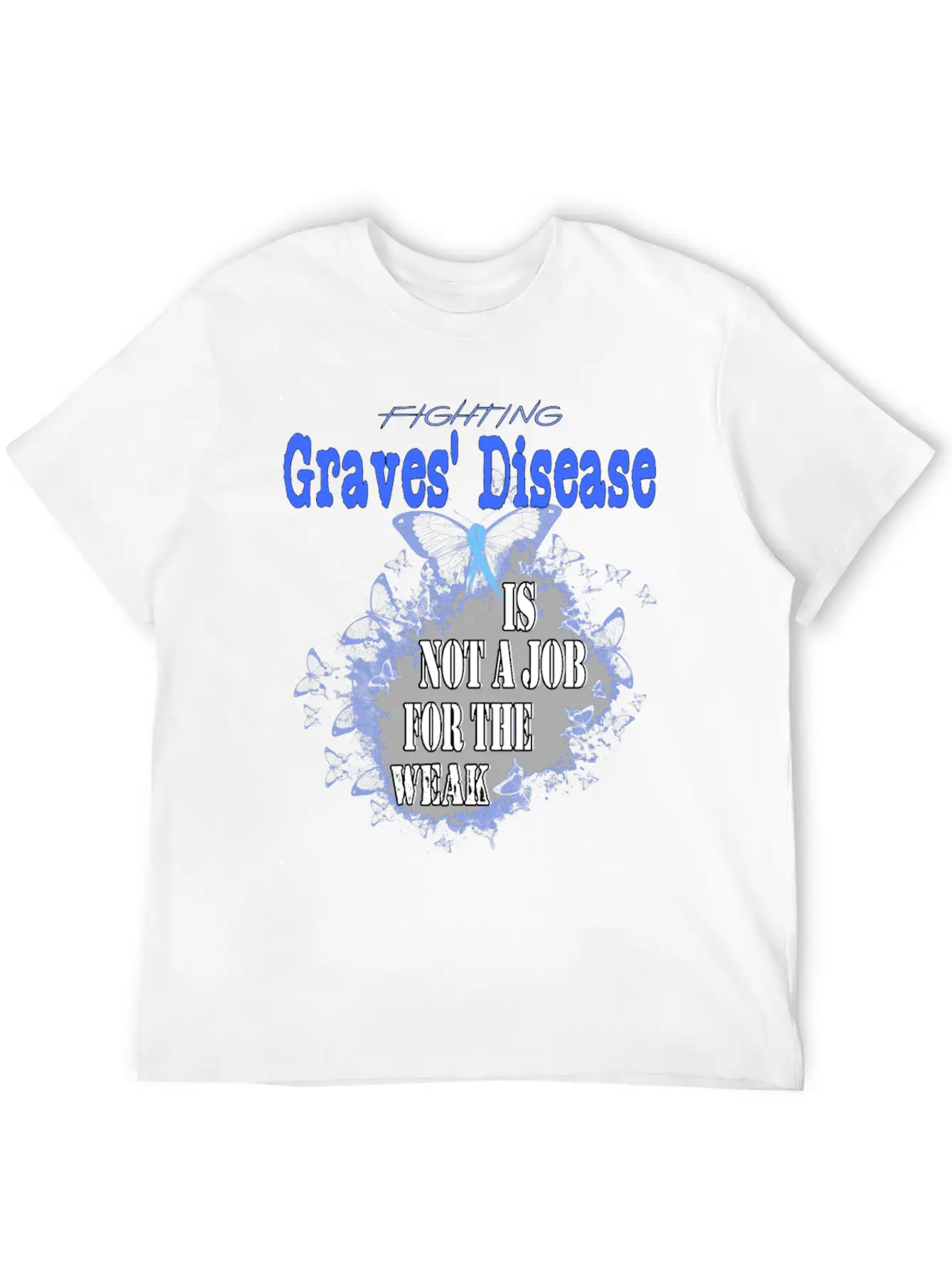 Graves Disease Awareness Unisex Casual T-Shirt – Clean Design For Daily Comfort