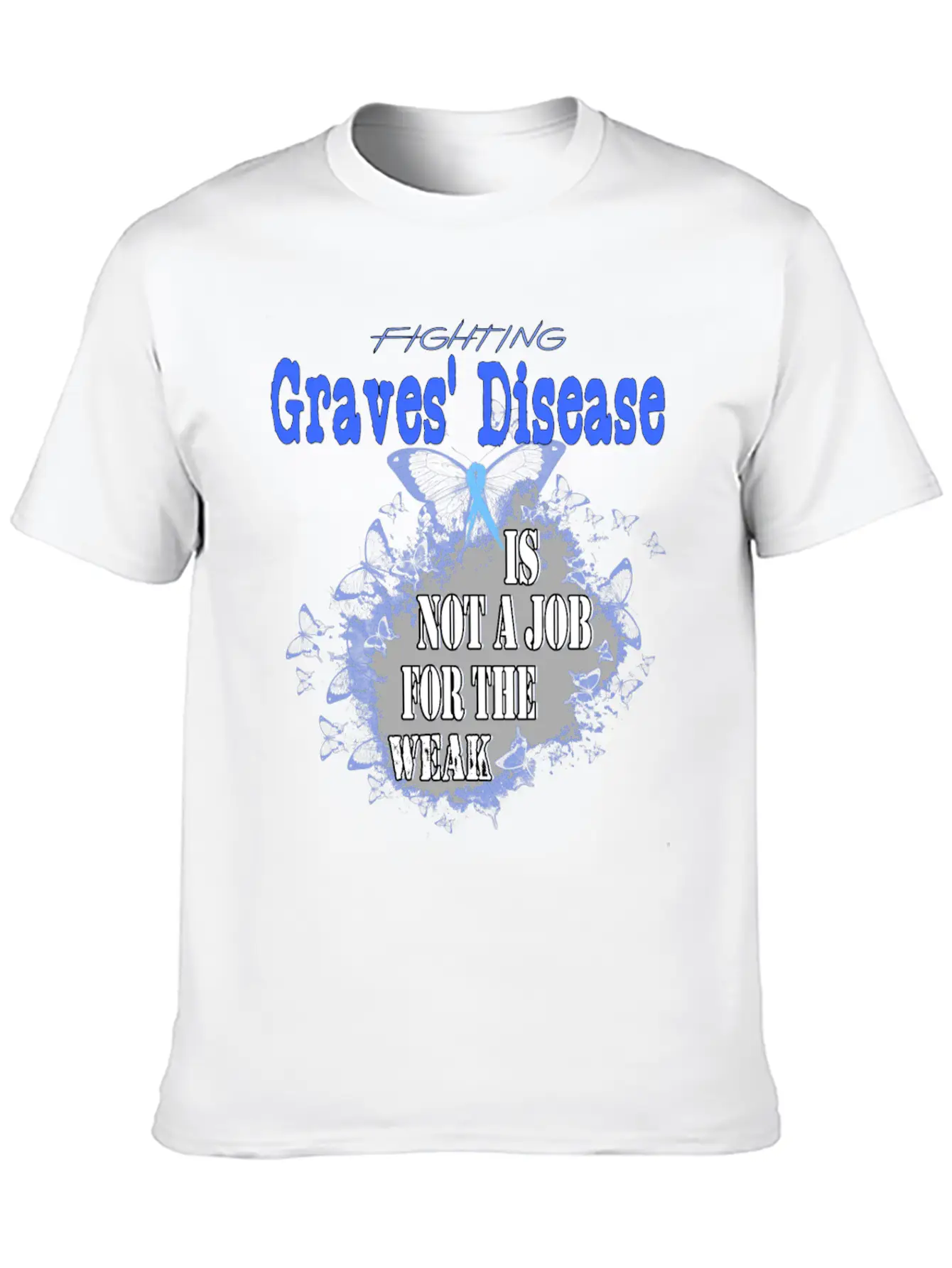 Graves Disease Awareness Unisex Casual T-Shirt – Clean Design For Daily Comfort