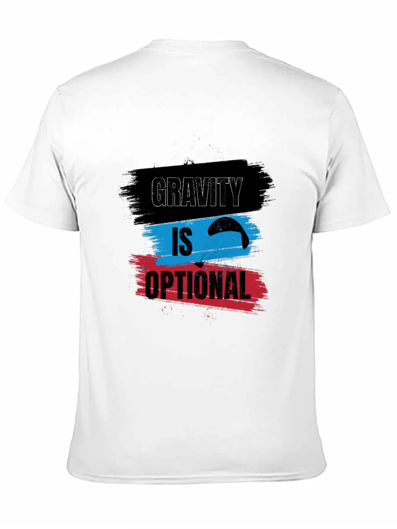 Gravity Is Optional Unisex Casual T-Shirt – Clean Design For Daily Comfort