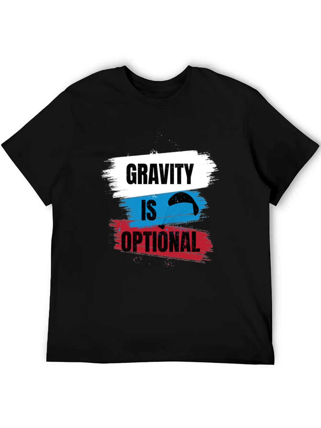Gravity Is Optional Unisex Casual T-Shirt – Clean Design For Daily Comfort