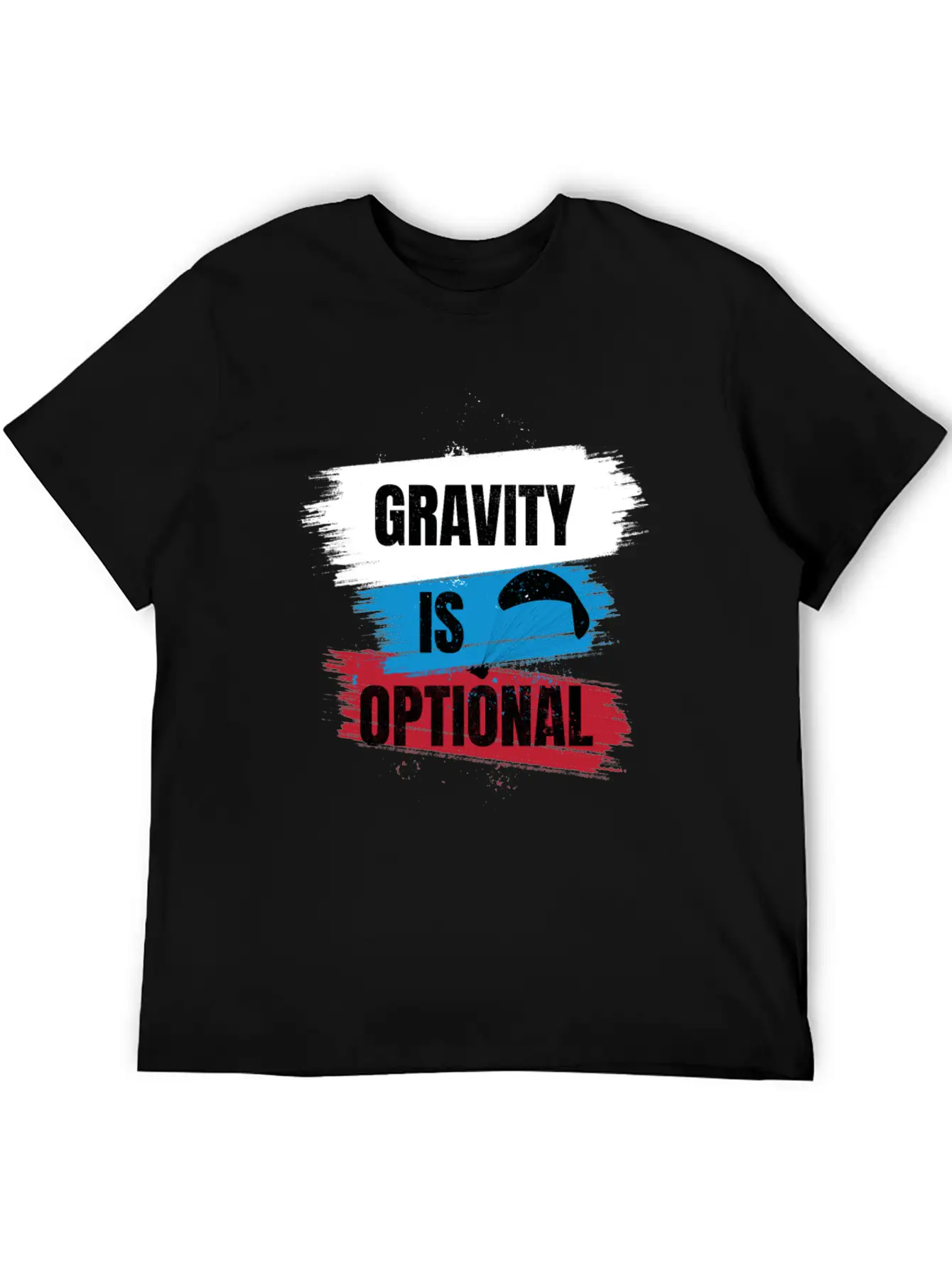 Gravity Is Optional Unisex Casual T-Shirt – Clean Design For Daily Comfort
