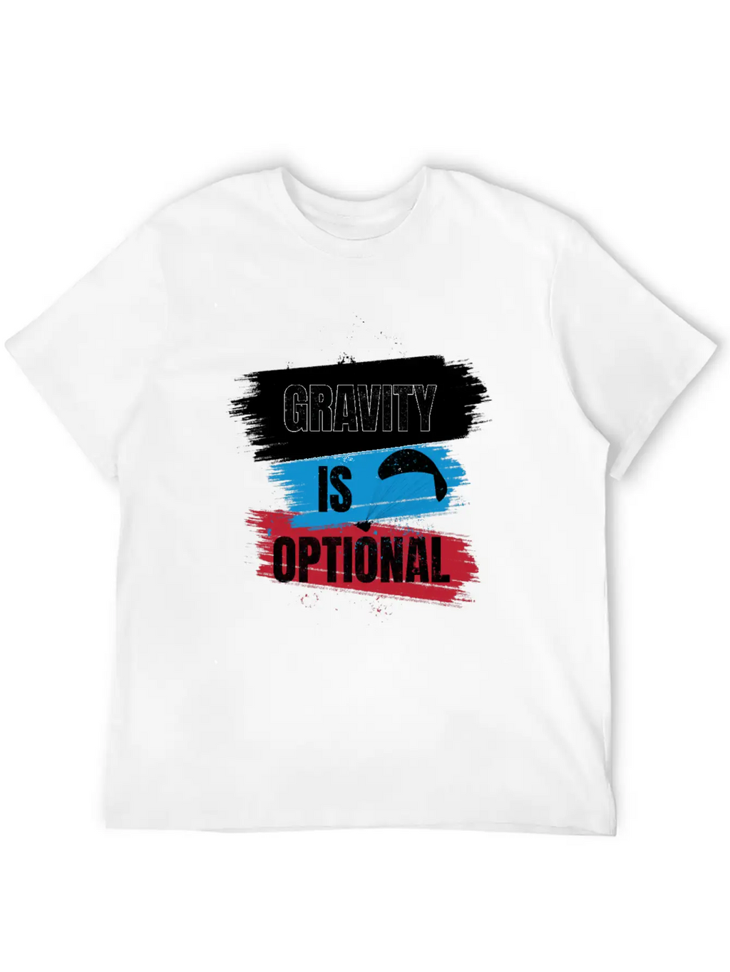 Gravity Is Optional Unisex Casual T-Shirt – Clean Design For Daily Comfort