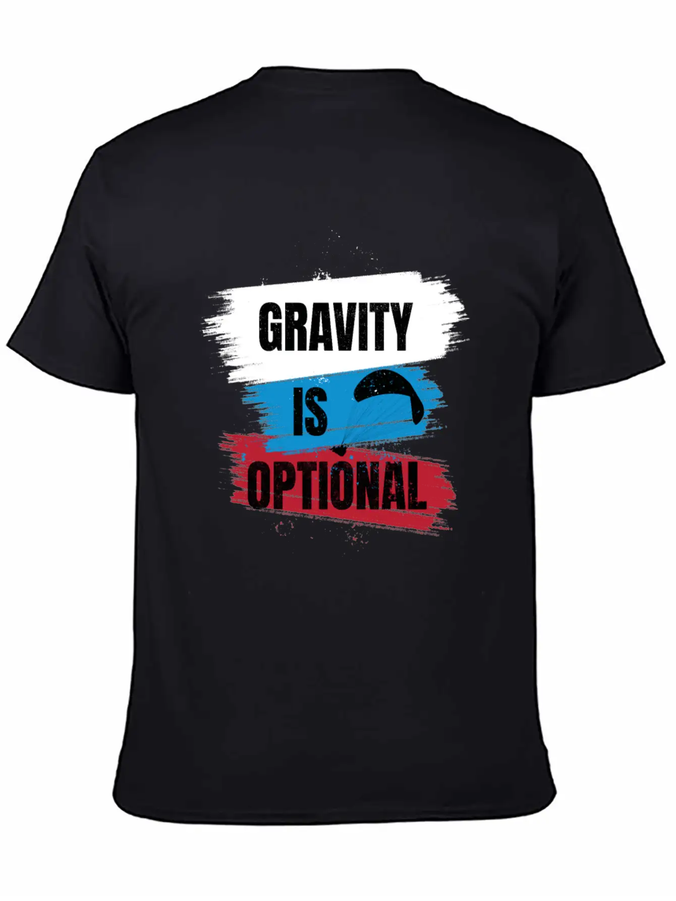 Gravity Is Optional Unisex Casual T-Shirt – Clean Design For Daily Comfort