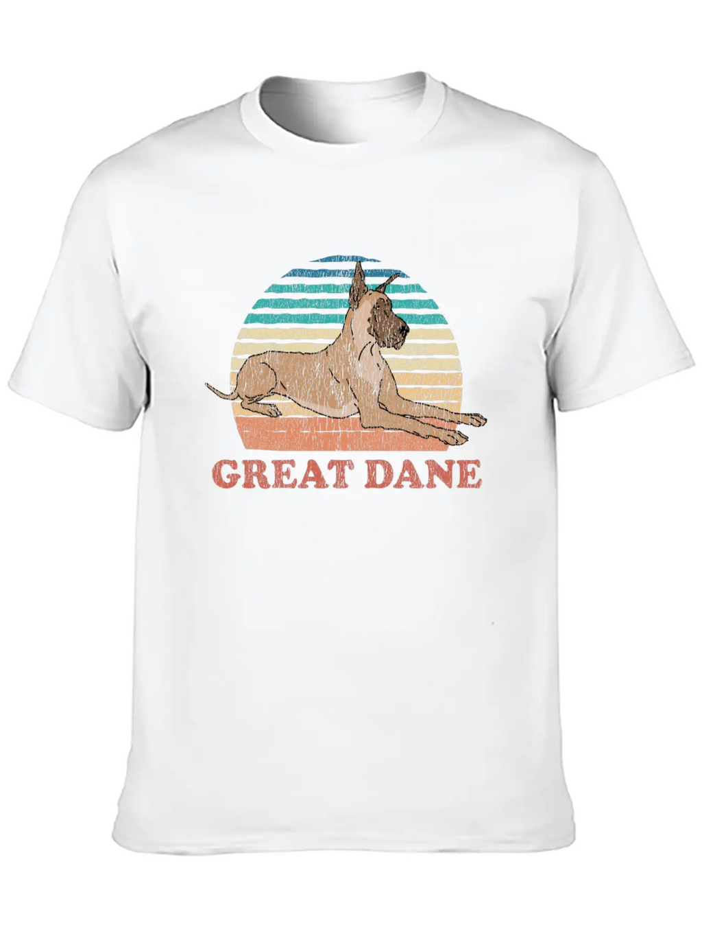 Great Dane Dog | Dog Owner Great Danes Essential Cotton Tee For Daily Outfits – Unisex Style