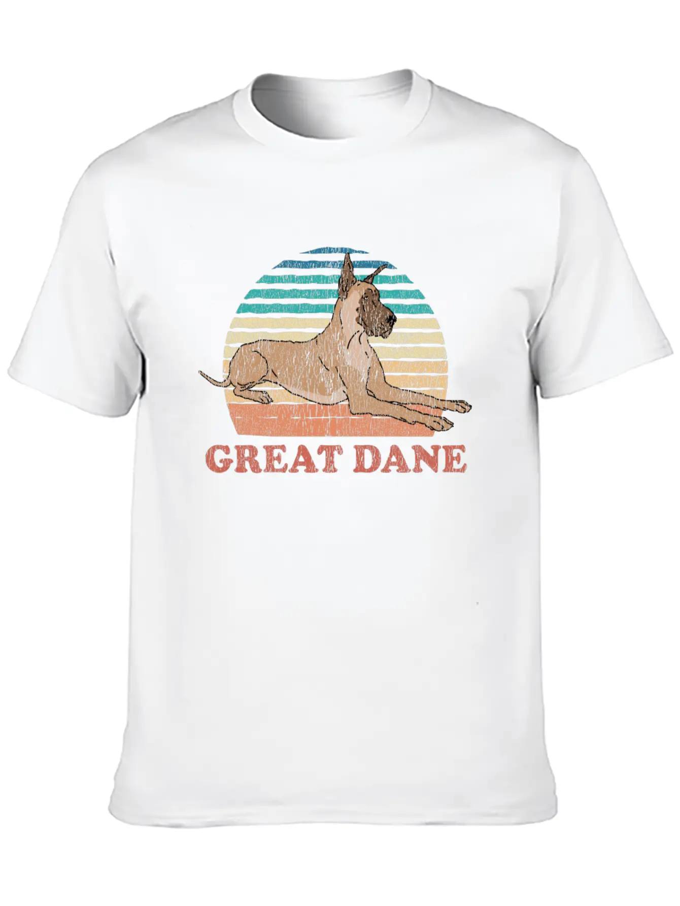 Great Dane Dog | Dog Owner Great Danes Essential Cotton Tee For Daily Outfits – Unisex Style