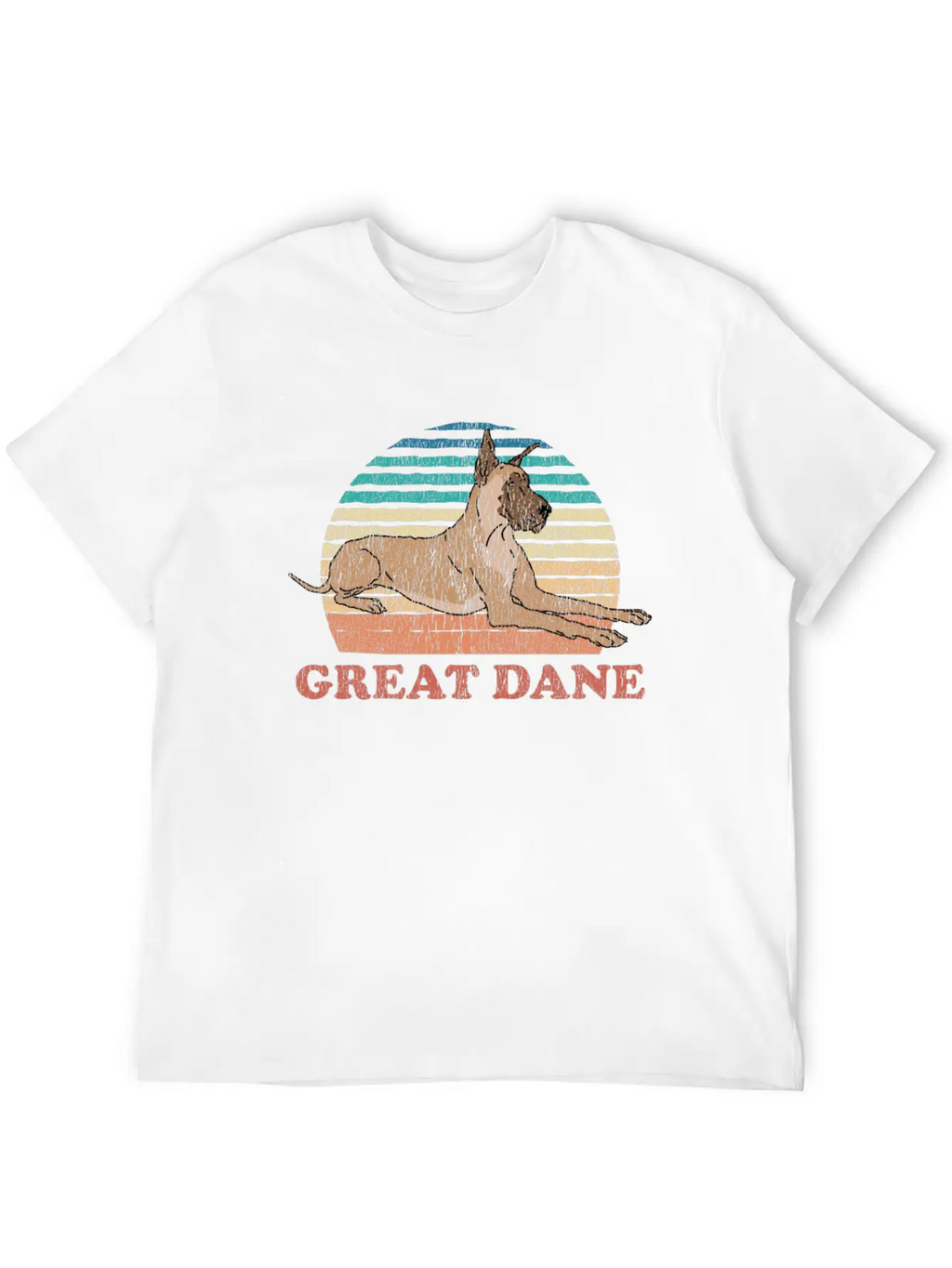 Great Dane Dog | Dog Owner Great Danes Essential Cotton Tee For Daily Outfits – Unisex Style