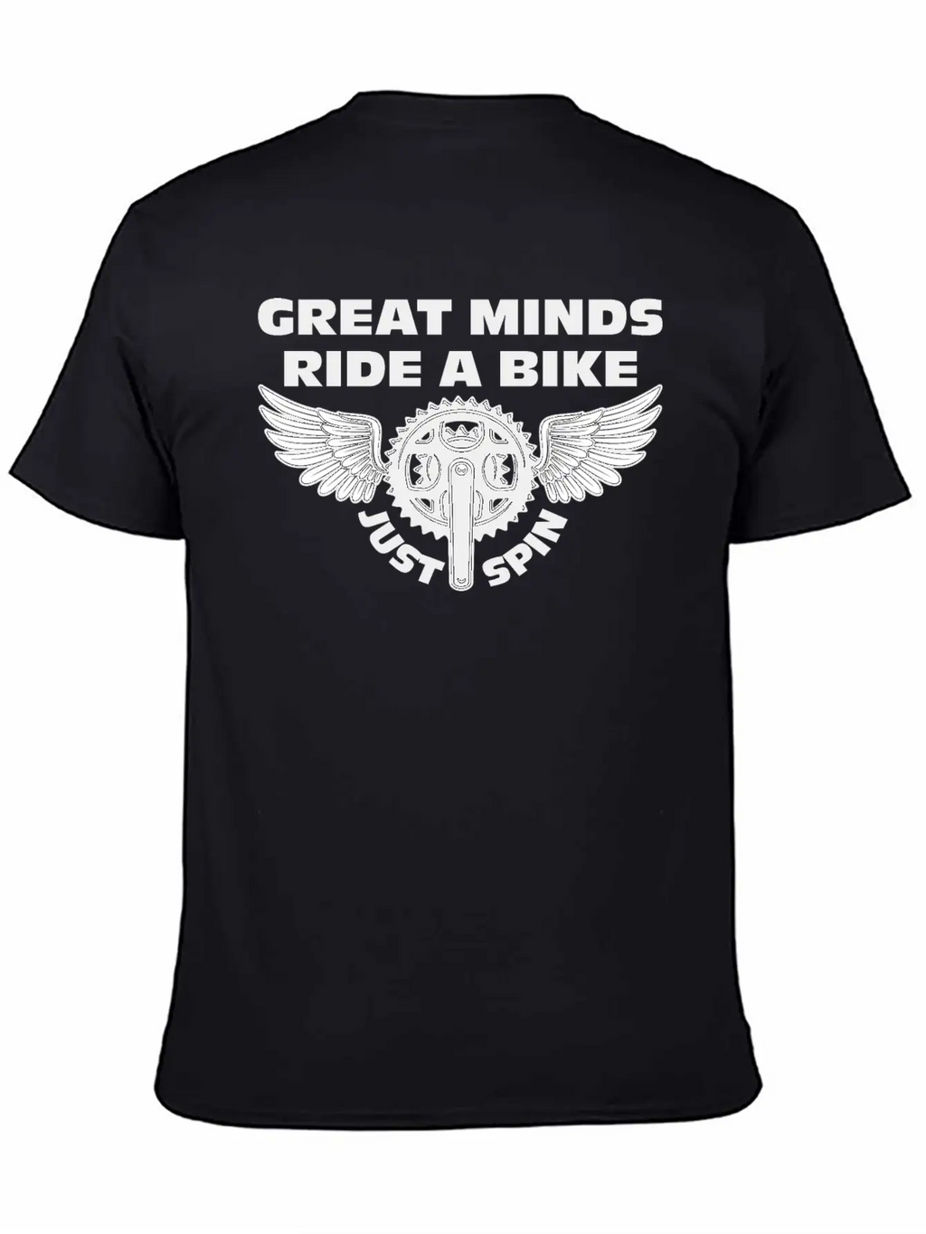 Great Minds Ride A Bike Essential Cotton Tee For Daily Outfits – Unisex Style