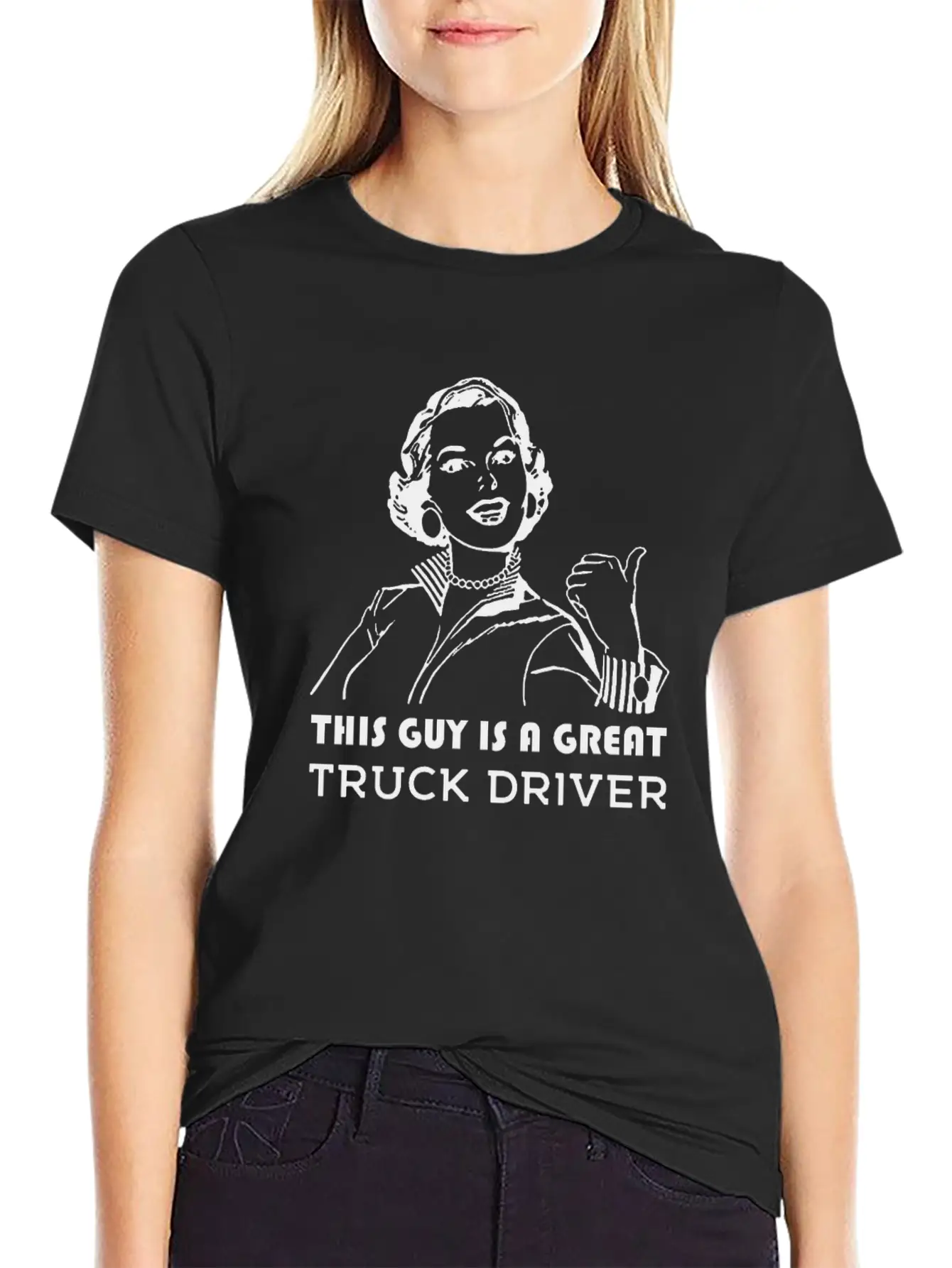 Great Truck Driver. Color Choice. BEST SELLER Breathable Soft Cotton T-Shirt – Timeless Casual Look