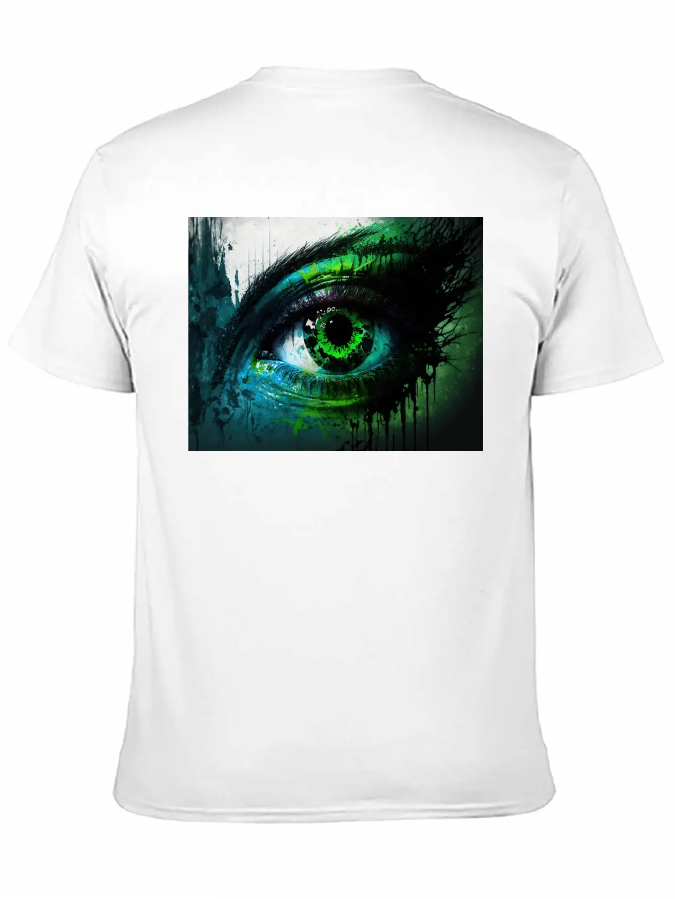 Green Eye Stylish Everyday T-Shirt – Unisex Basic Cotton Tee