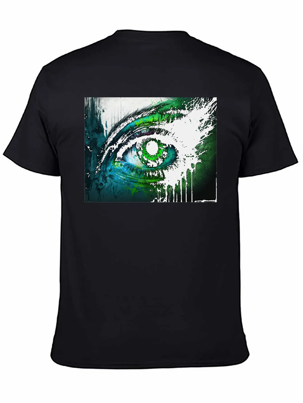 Green Eye Stylish Everyday T-Shirt – Unisex Basic Cotton Tee