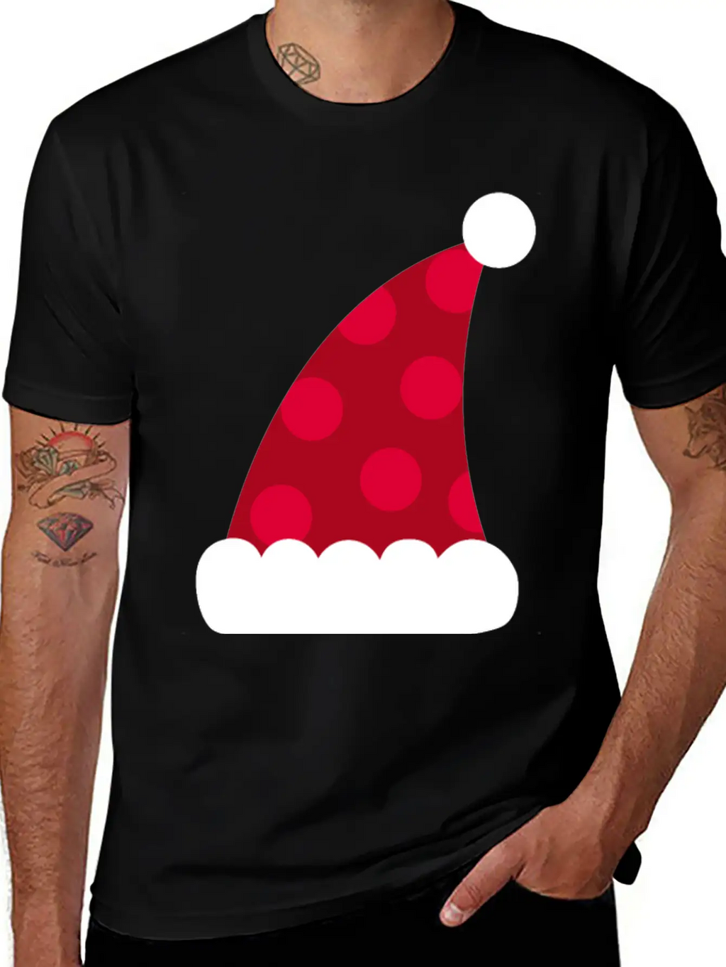 Green Red Mr And Mrs Couple Christmas Unisex Short Sleeve Soft Cotton T-Shirt – Casual Everyday Wear