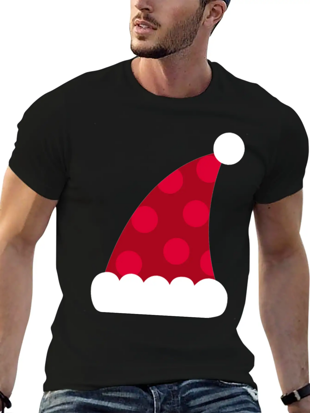 Green Red Mr And Mrs Couple Christmas Unisex Short Sleeve Soft Cotton T-Shirt – Casual Everyday Wear