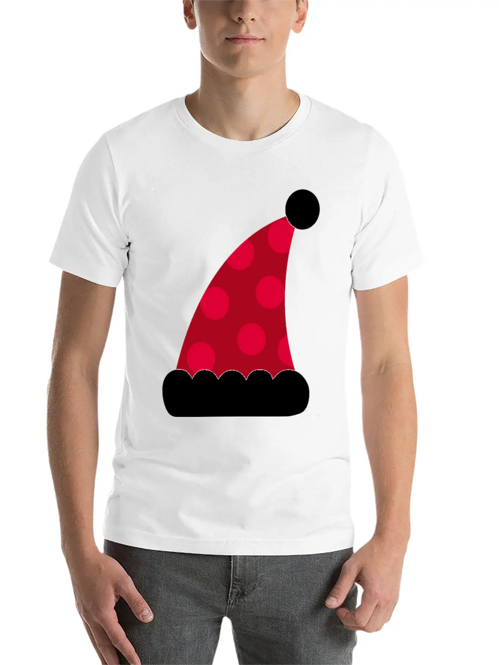 Green Red Mr And Mrs Couple Christmas Unisex Short Sleeve Soft Cotton T-Shirt – Casual Everyday Wear