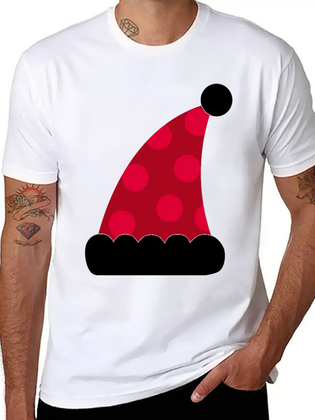 Green Red Mr And Mrs Couple Christmas Unisex Short Sleeve Soft Cotton T-Shirt – Casual Everyday Wear