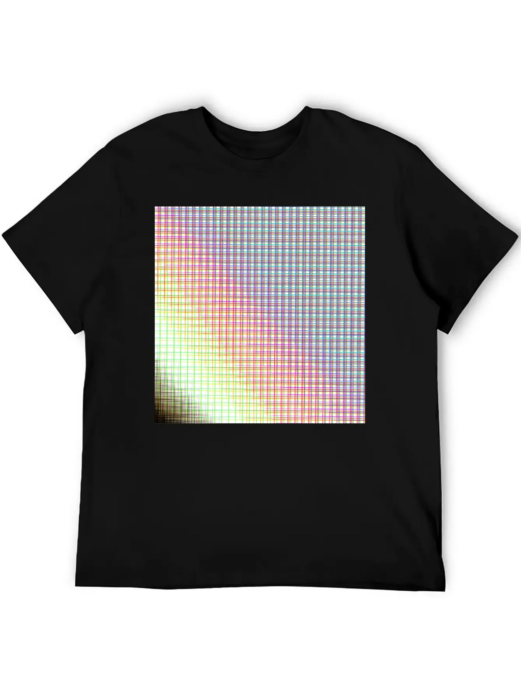 Grid Unisex Casual T-Shirt – Clean Design For Daily Comfort