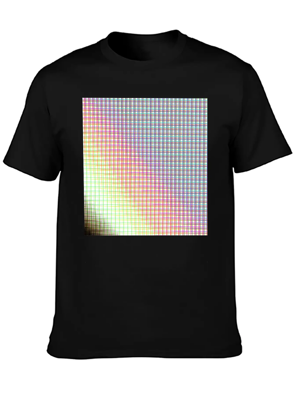 Grid Unisex Casual T-Shirt – Clean Design For Daily Comfort