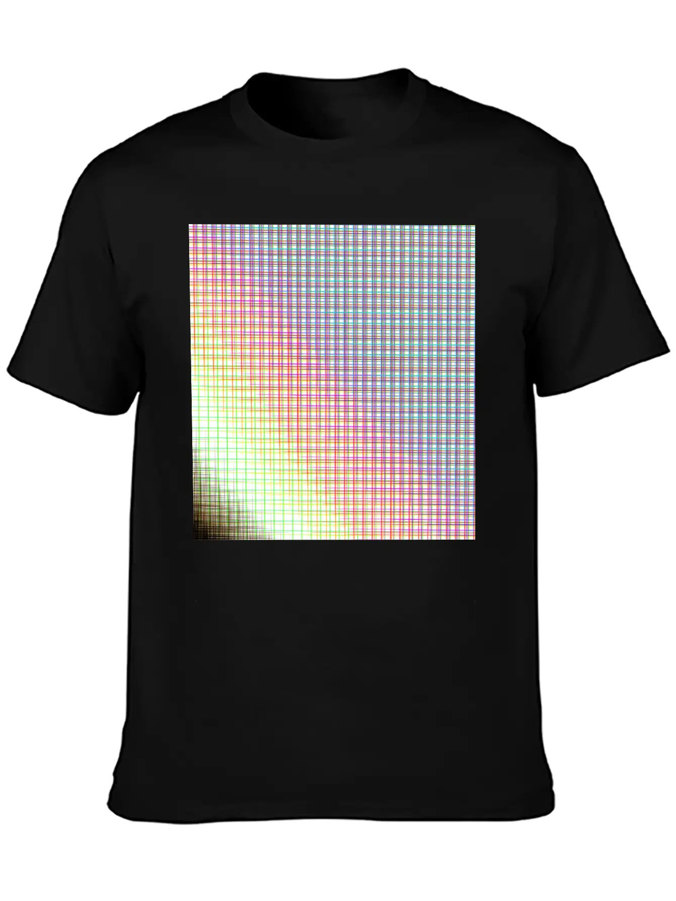 Grid Unisex Casual T-Shirt – Clean Design For Daily Comfort