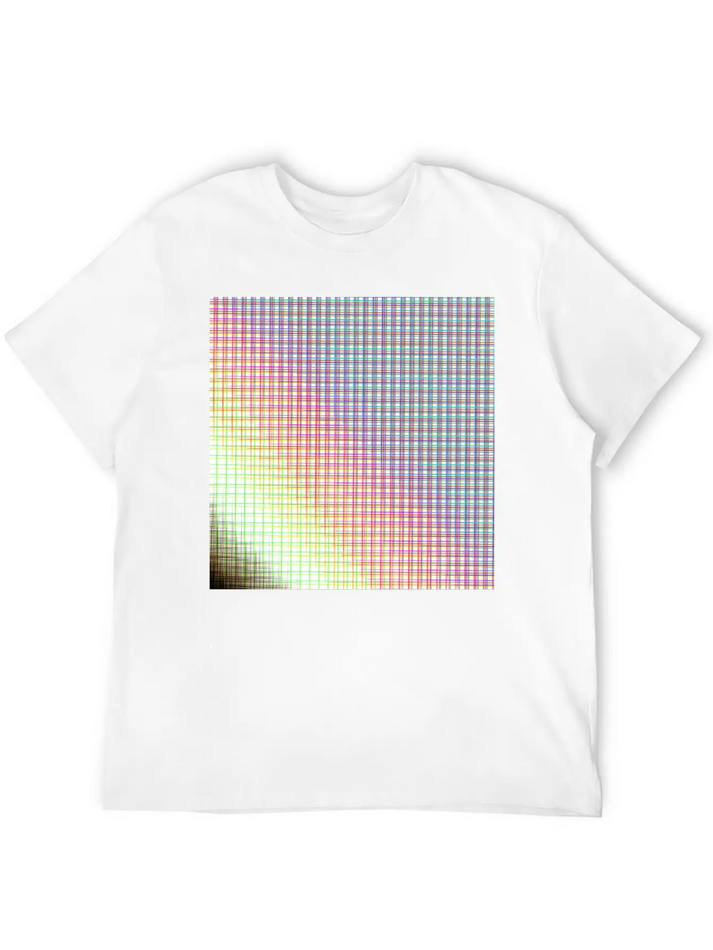 Grid Unisex Casual T-Shirt – Clean Design For Daily Comfort