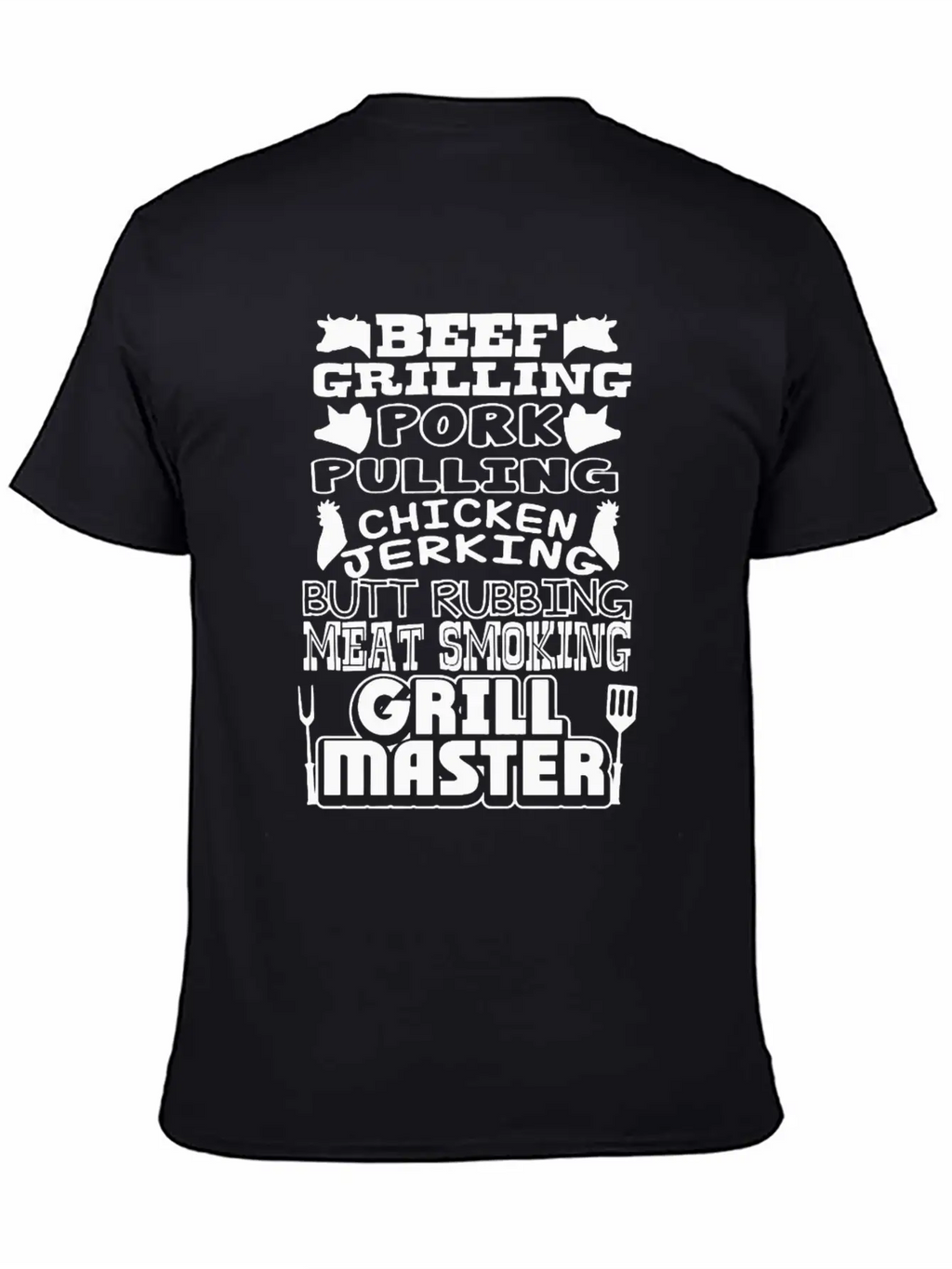 Grill Master - Beef Grilling Pork Pulling Breathable Soft Cotton T-Shirt – Timeless Casual Look