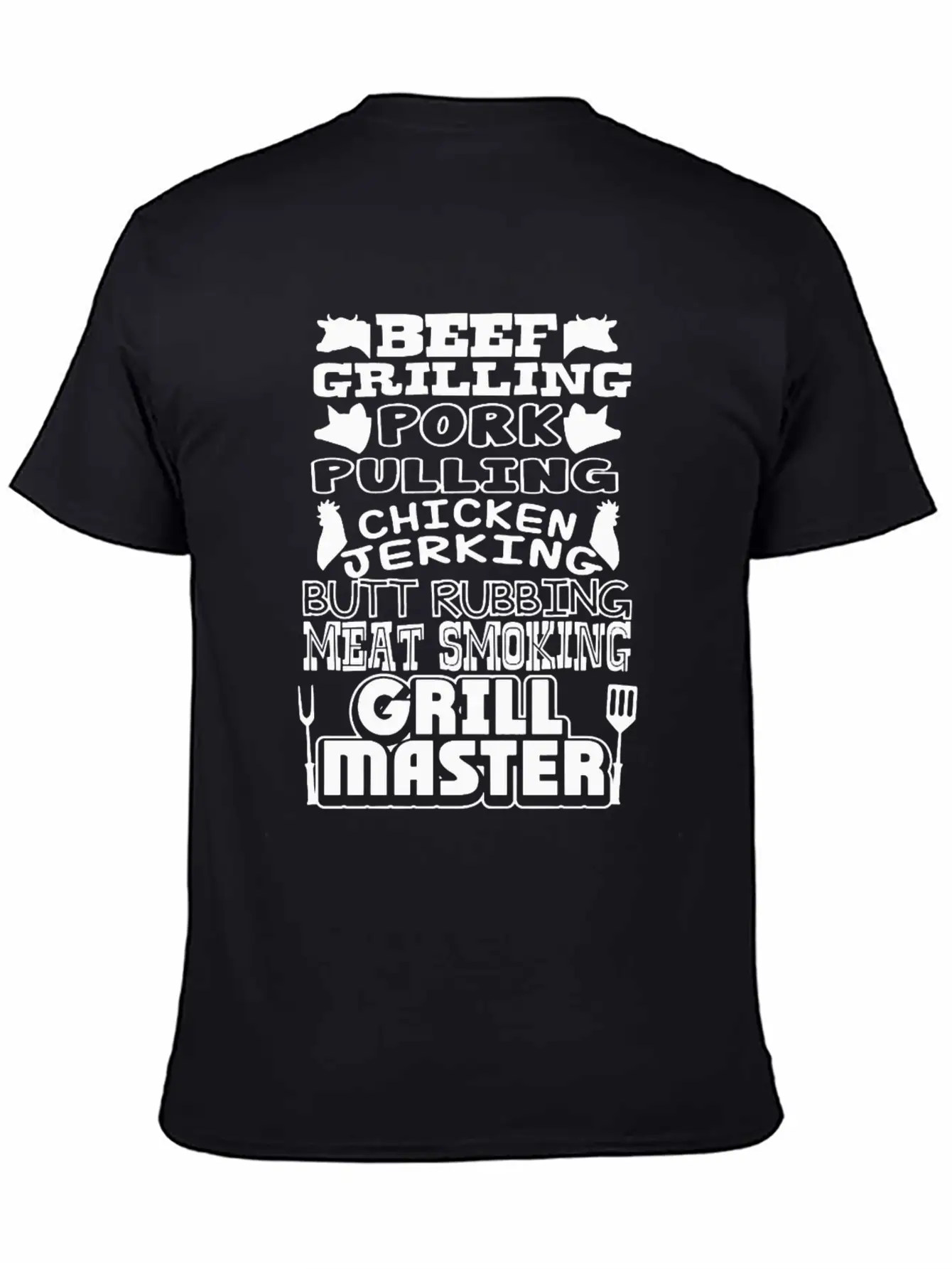 Grill Master - Beef Grilling Pork Pulling Breathable Soft Cotton T-Shirt – Timeless Casual Look