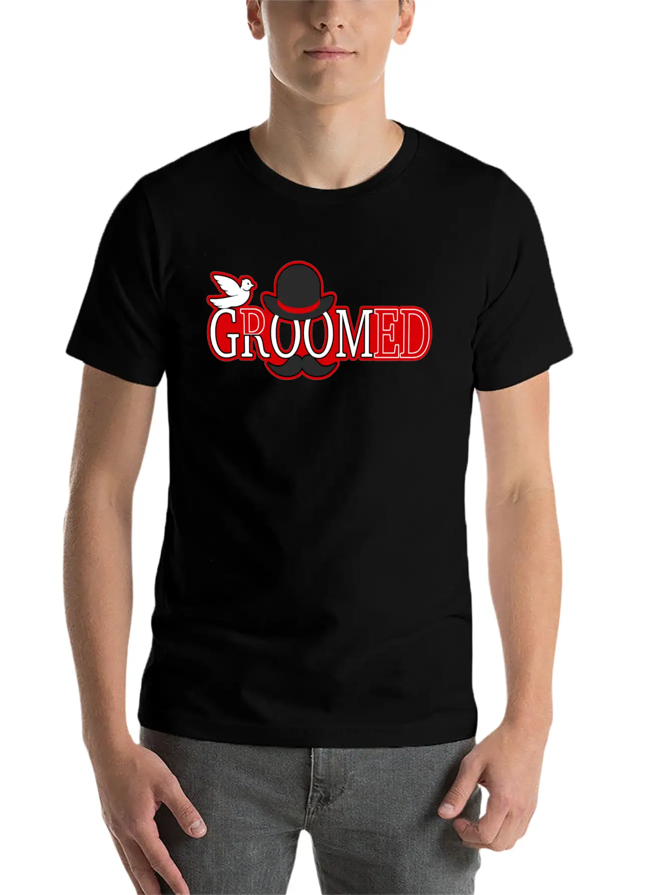 Groom Unisex Casual T-Shirt – Clean Design For Daily Comfort