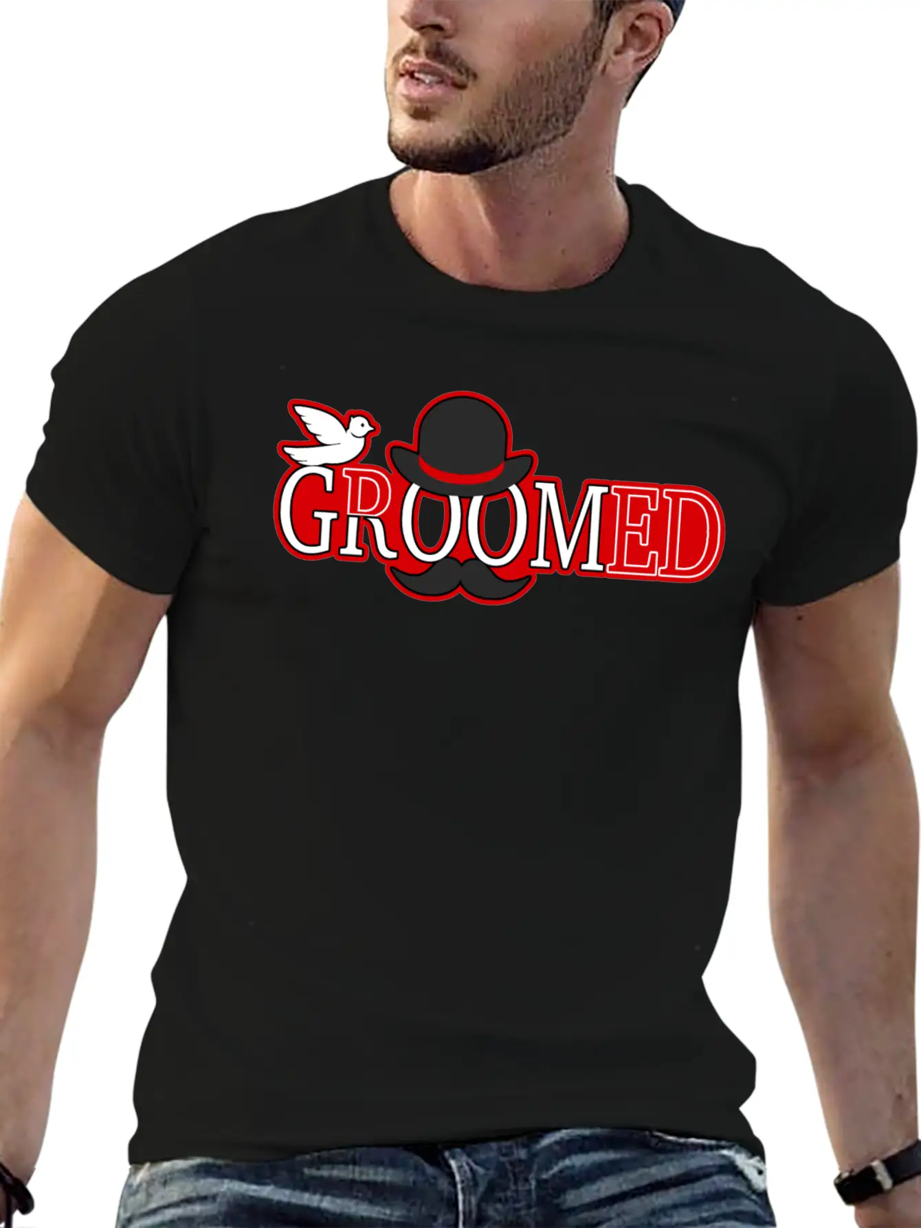 Groom Unisex Casual T-Shirt – Clean Design For Daily Comfort
