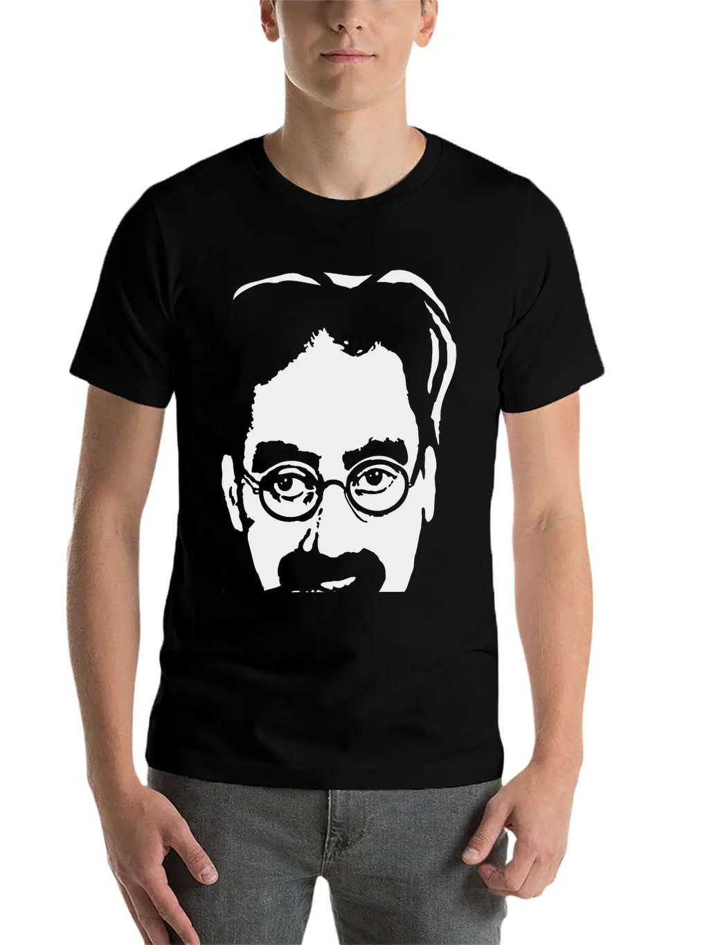 Groucho Marx Unisex Casual T-Shirt – Clean Design For Daily Comfort