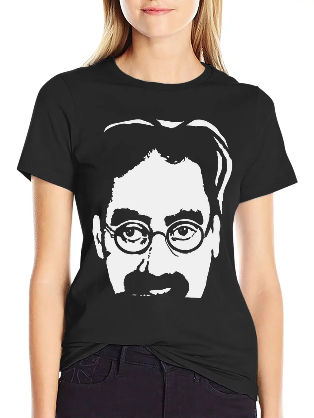 Groucho Marx Unisex Casual T-Shirt – Clean Design For Daily Comfort
