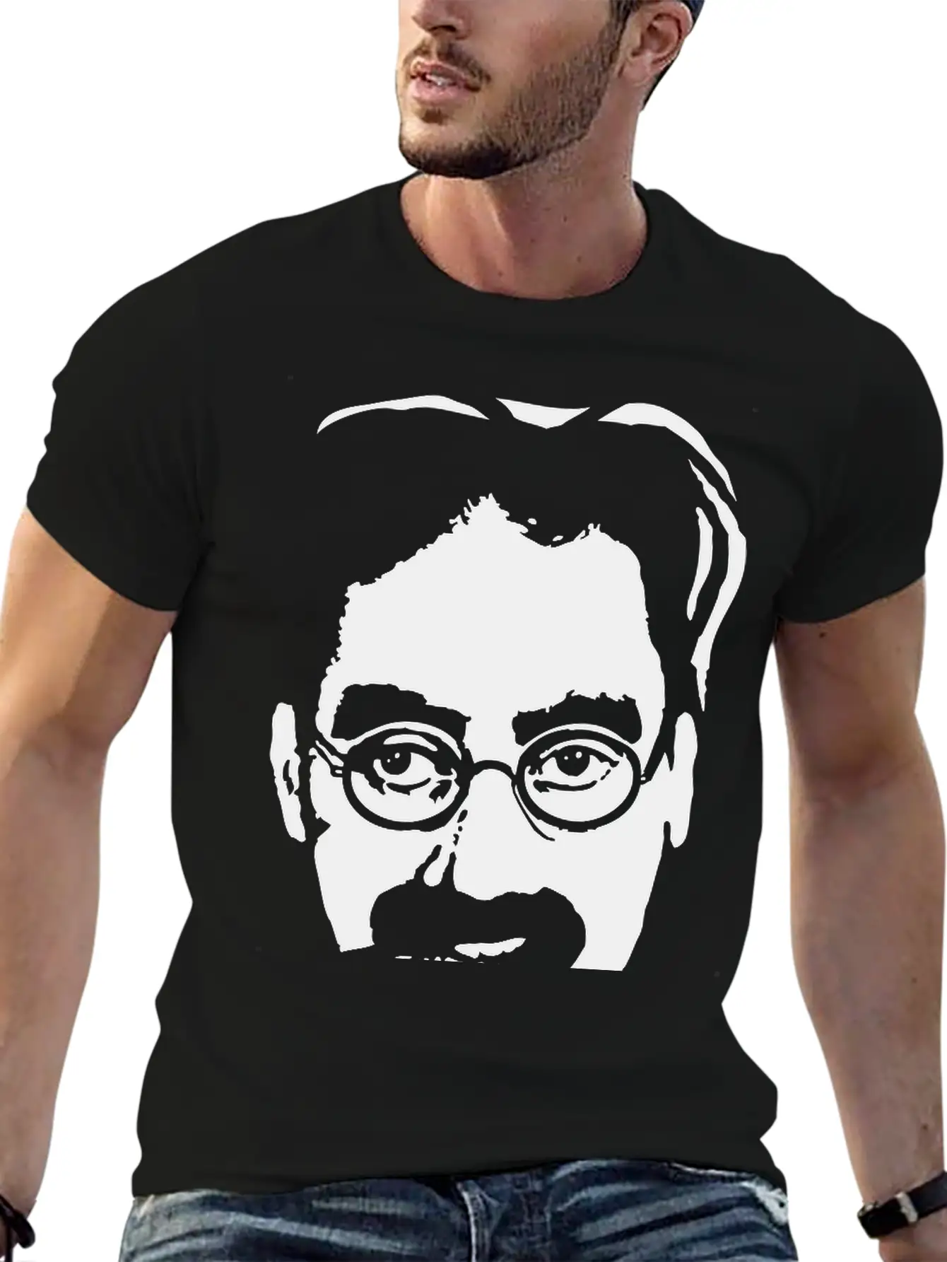 Groucho Marx Unisex Casual T-Shirt – Clean Design For Daily Comfort