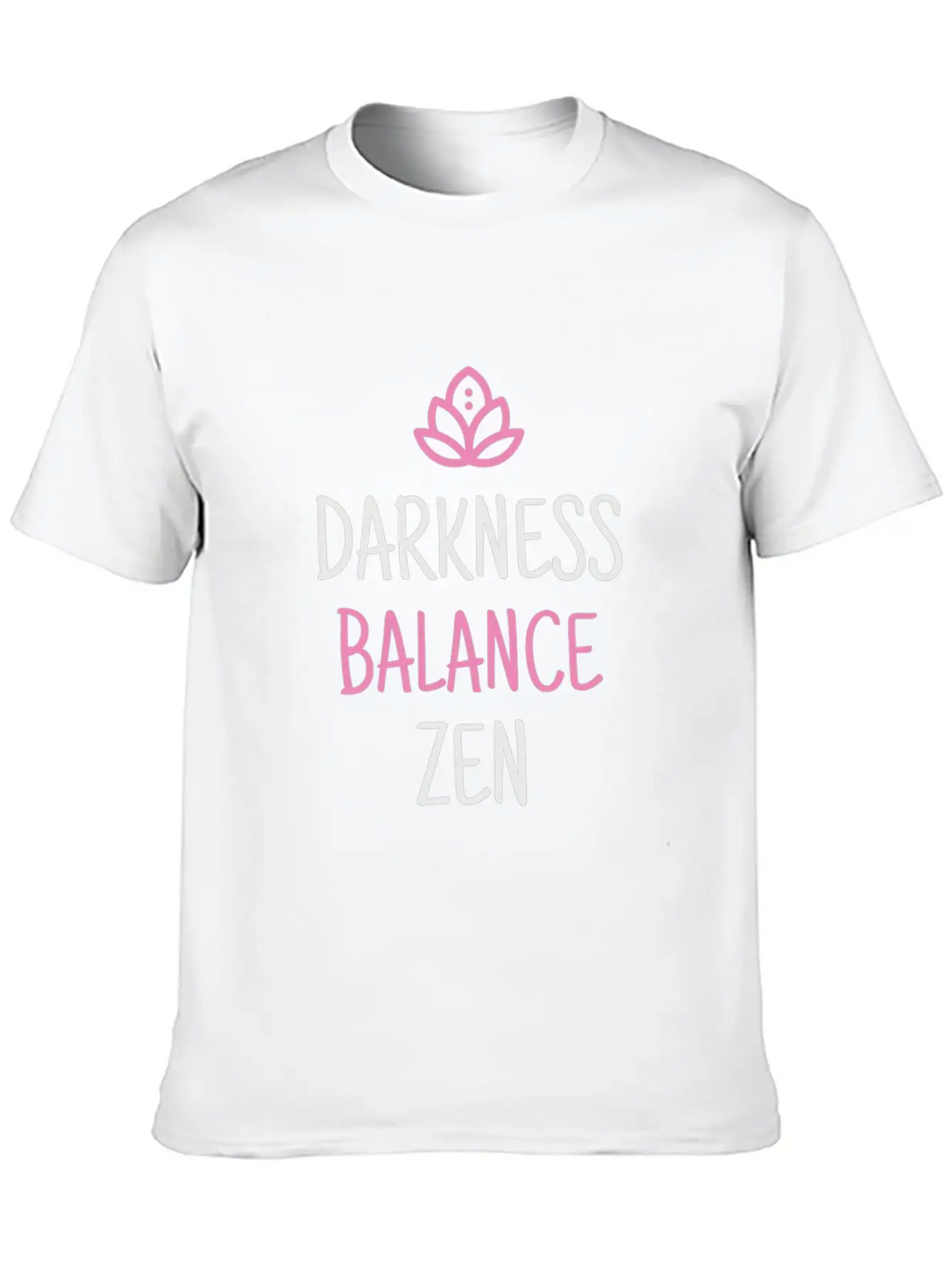 Ground Breathe Balance Aqua Yoga Unisex Casual T-Shirt – Clean Design For Daily Comfort