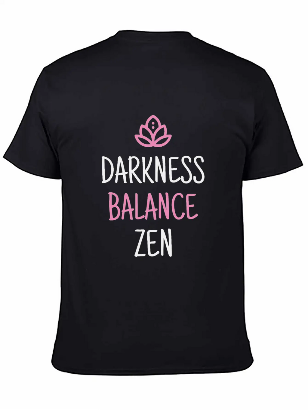 Ground Breathe Balance Aqua Yoga Unisex Casual T-Shirt – Clean Design For Daily Comfort
