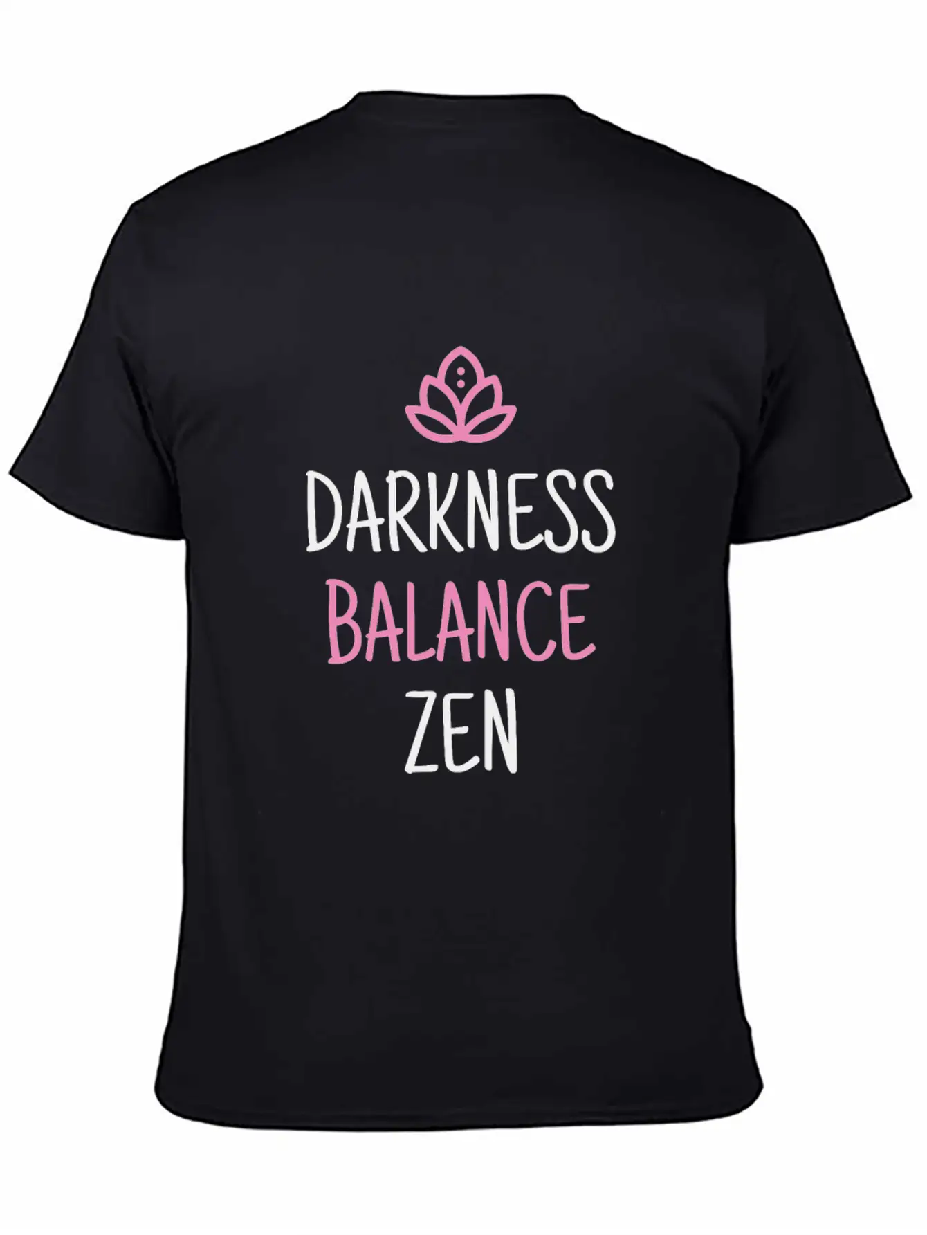Ground Breathe Balance Aqua Yoga Unisex Casual T-Shirt – Clean Design For Daily Comfort