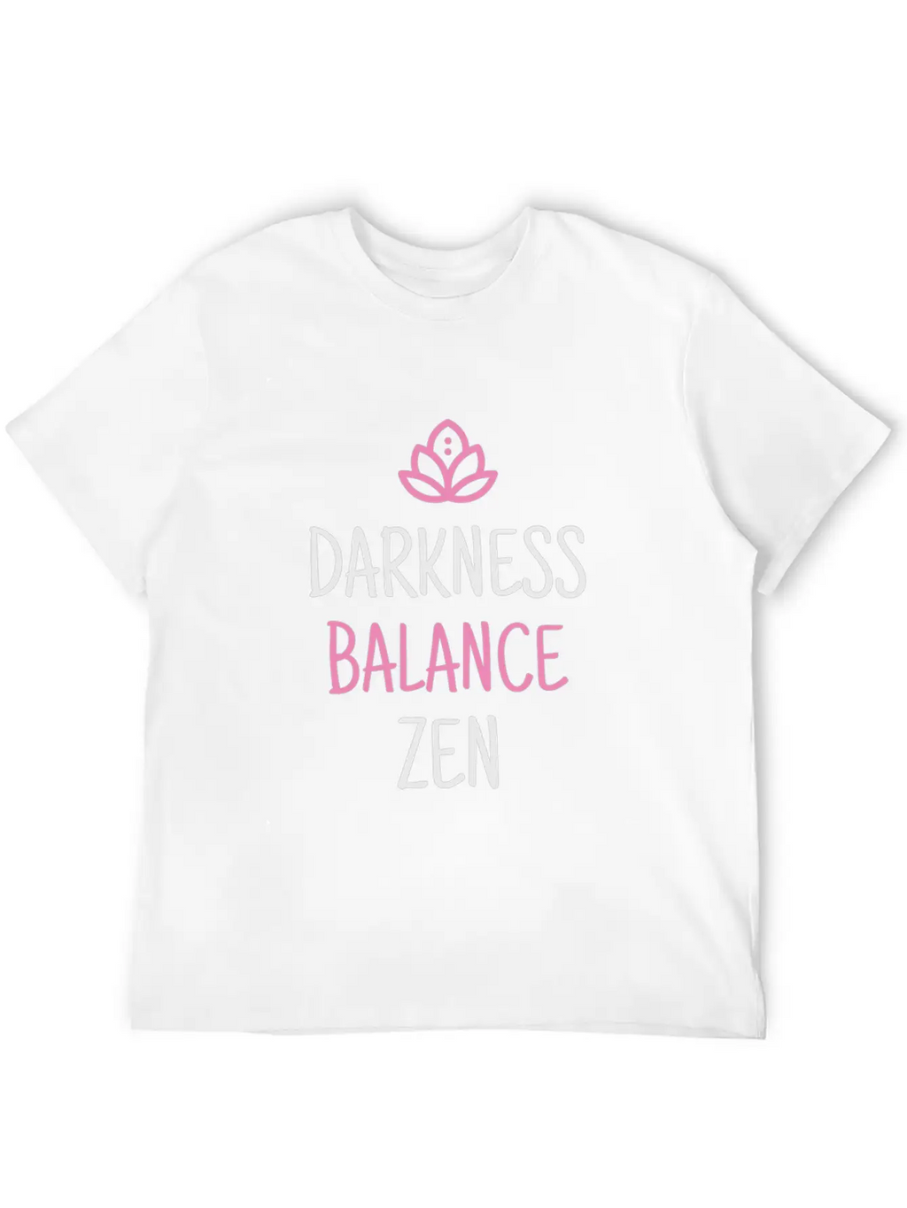 Ground Breathe Balance Aqua Yoga Unisex Casual T-Shirt – Clean Design For Daily Comfort