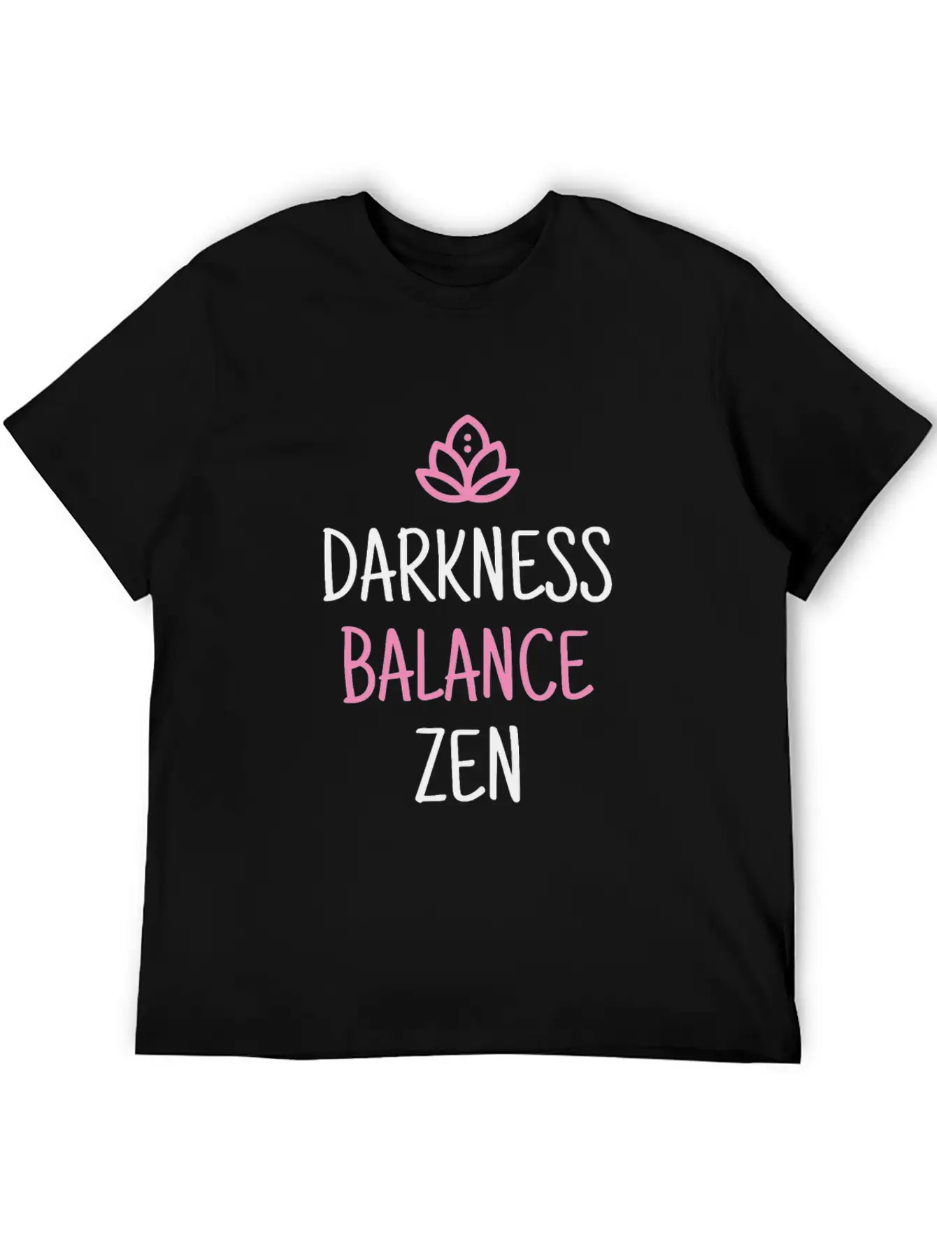 Ground Breathe Balance Aqua Yoga Unisex Casual T-Shirt – Clean Design For Daily Comfort