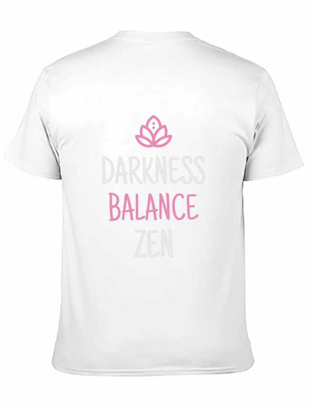 Ground Breathe Balance Aqua Yoga Unisex Casual T-Shirt – Clean Design For Daily Comfort
