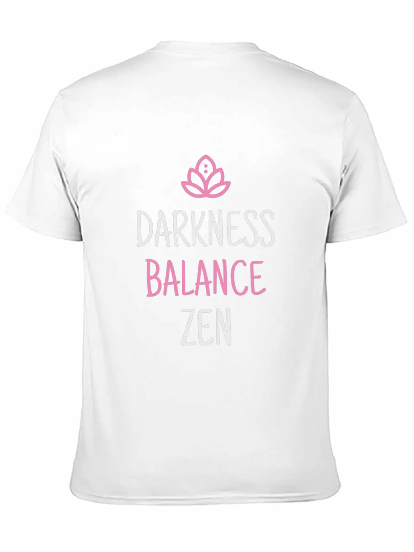 Ground Breathe Balance Aqua Yoga Unisex Casual T-Shirt – Clean Design For Daily Comfort