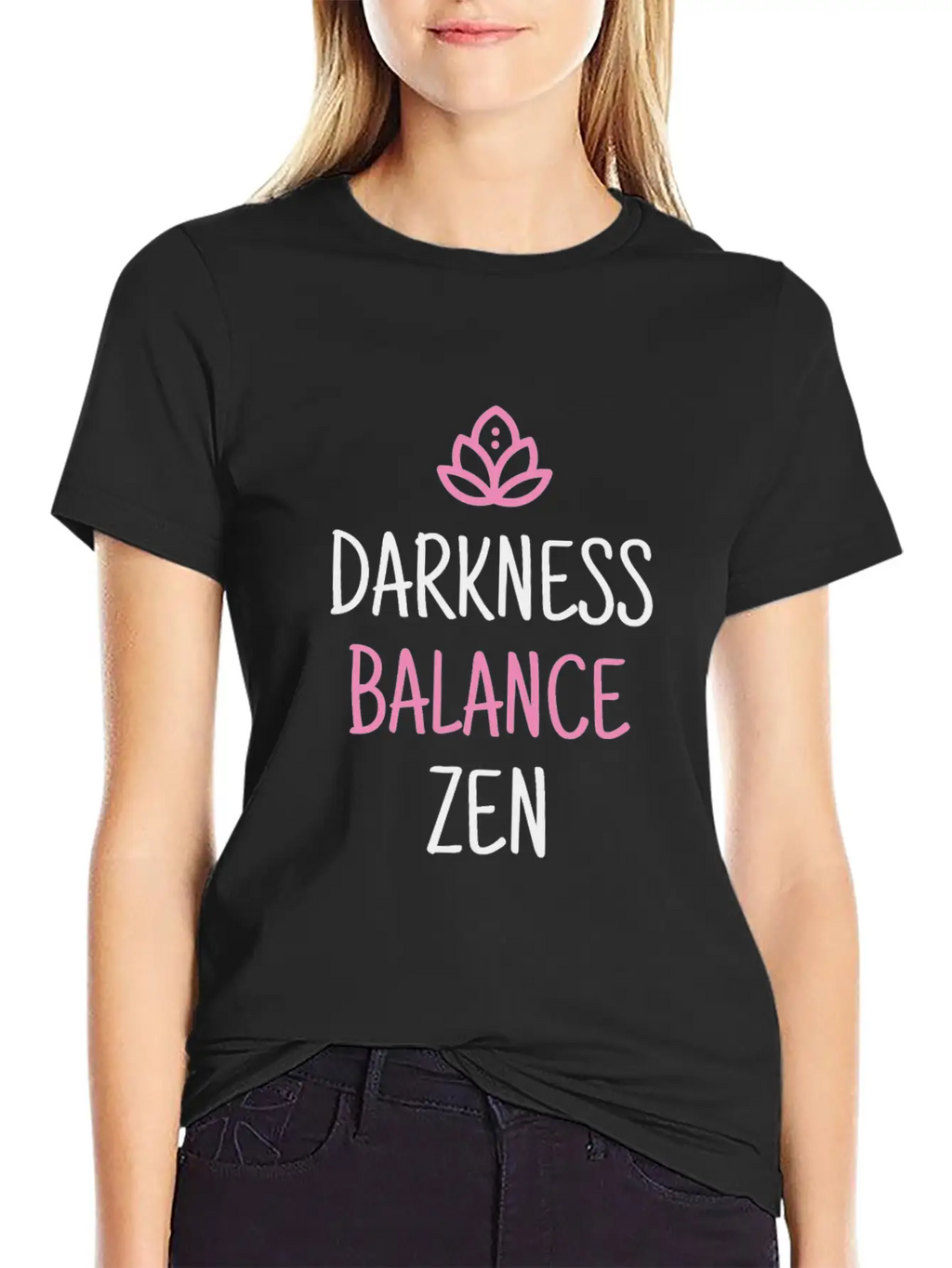 Ground Breathe Balance Aqua Yoga Unisex Casual T-Shirt – Clean Design For Daily Comfort