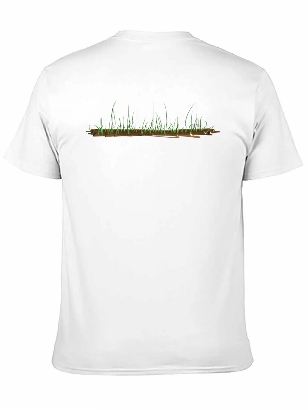 Ground Grass Green Nature Earth Line Unisex Casual T-Shirt – Clean Design For Daily Comfort
