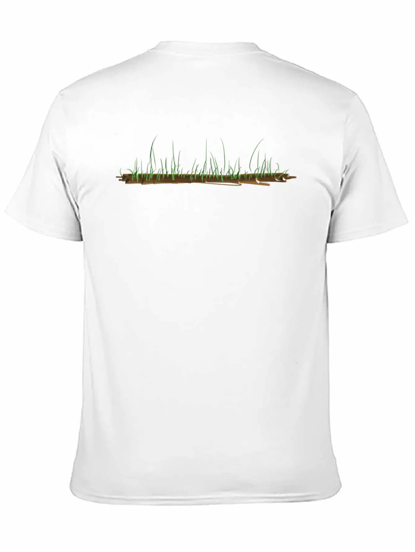 Ground Grass Green Nature Earth Line Unisex Casual T-Shirt – Clean Design For Daily Comfort