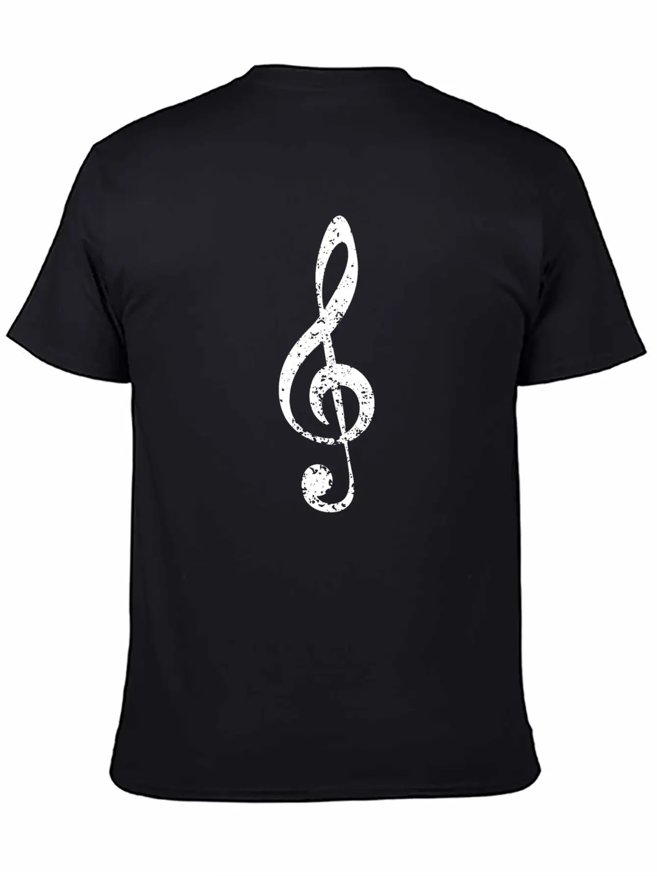 Grunge Clef Stylish Everyday T-Shirt – Unisex Basic Cotton Tee