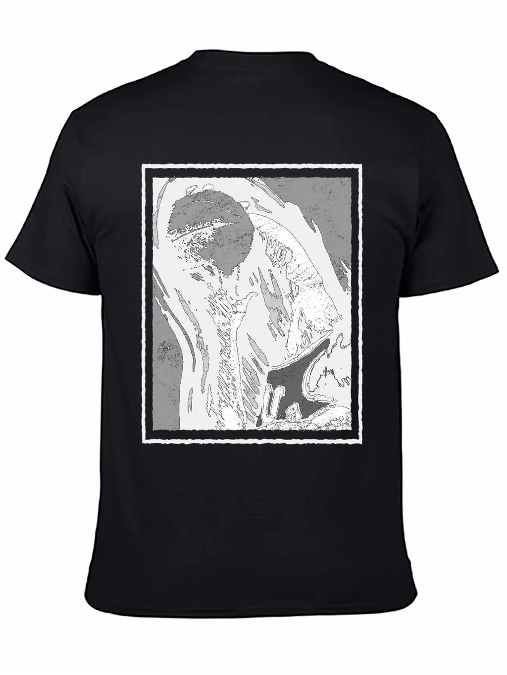 Grunge Frame - Rebound Basketball Essential Cotton Tee For Daily Outfits – Unisex Style