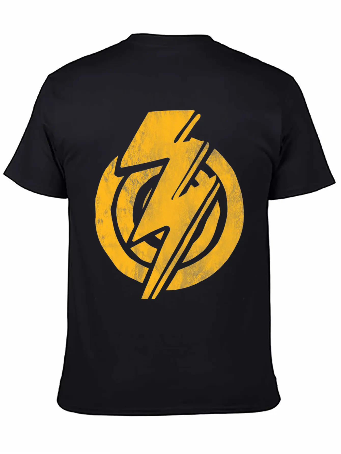 Grunge Thunder Unisex Casual T-Shirt – Clean Design For Daily Comfort
