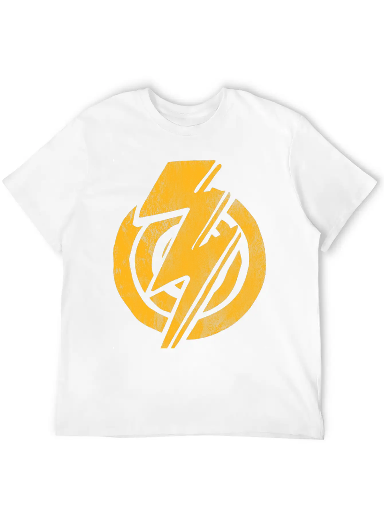 Grunge Thunder Unisex Casual T-Shirt – Clean Design For Daily Comfort