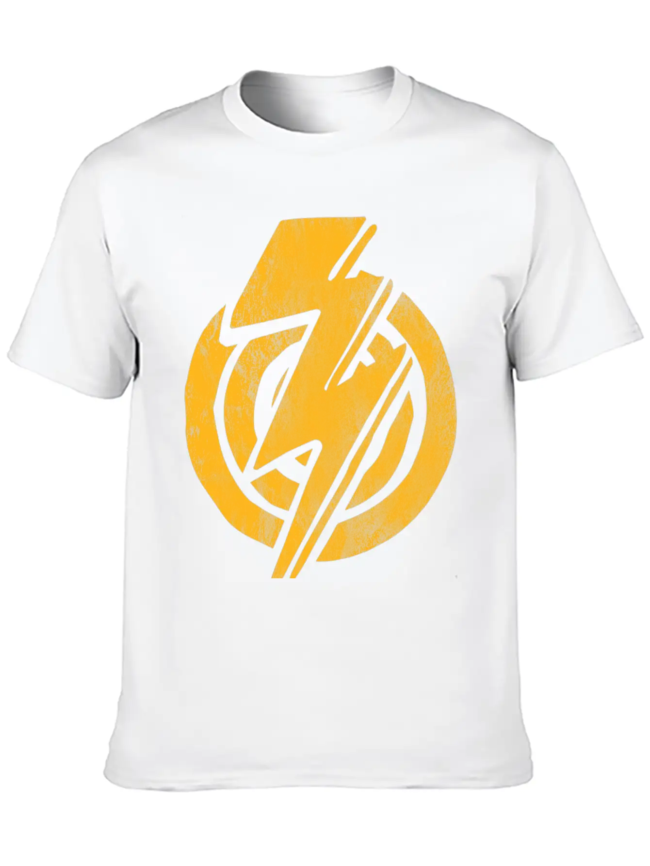 Grunge Thunder Unisex Casual T-Shirt – Clean Design For Daily Comfort