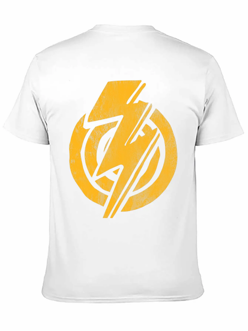 Grunge Thunder Unisex Casual T-Shirt – Clean Design For Daily Comfort