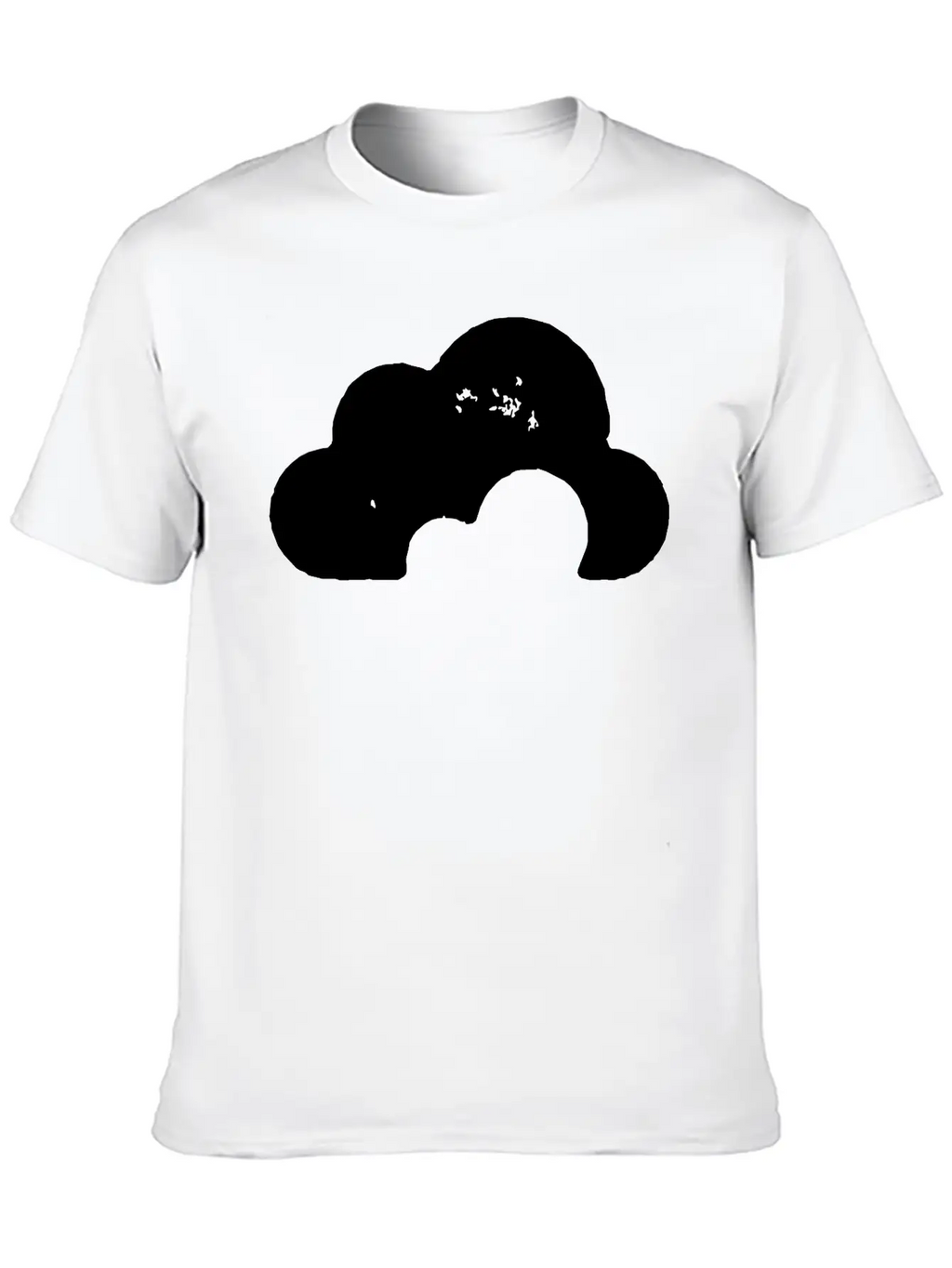Grungy Cloud Unisex Short Sleeve Soft Cotton T-Shirt – Casual Everyday Wear
